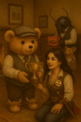 The Bluestocking - your local women's pub, warm, friendly, and not at all unusual in any way.