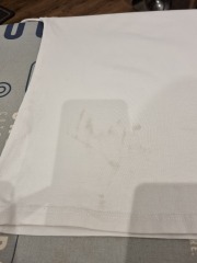 What are these marks on my white washing?