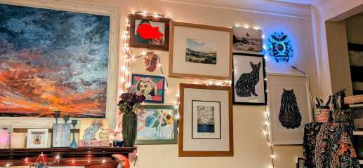Have you got any ART on the walls?