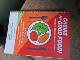 Charity cookbook for sale, raising money for children's hospices
