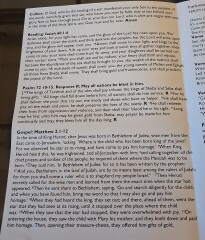 Sharing Sunday services