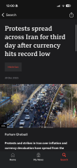 To be shocked that the BBC is silent on Iran?