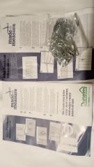 How do you hang up curtains that don't have rings built-in to allow them to be attached to a pole?