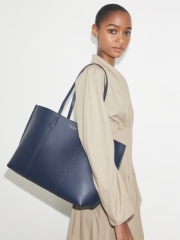 Help me choose a navy tote bag for Christmas. Budget around £600
