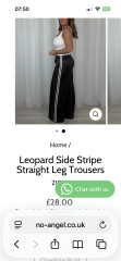 TROUSERS - it's all wide legs and flares - or is it?