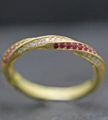 Diamond ring for big birthday