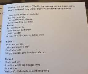 Sharing Sunday services