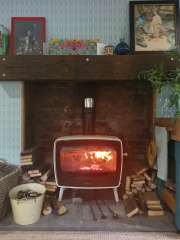 What would you do with this fireplace?