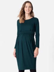 Breastfeeding-friendly wedding guest dress
