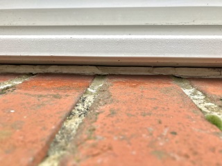 How to fill these gaps window in and out