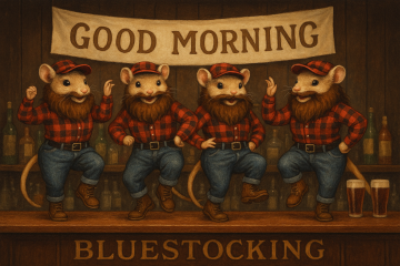 The Bluestocking, where the cheese is plentiful and the Champagne is on Boiledbeetle