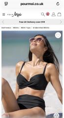 Flattering bikini for 50 something