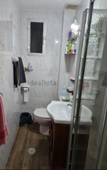 Mouldy ceiling above shower