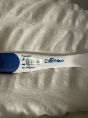 FRER no line progression but BFP on clear blue tests?