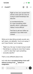 ChatGPT is potentially better than therapy