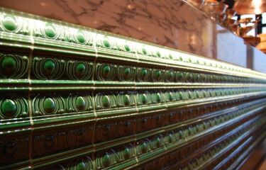 Glass tiles for the bathroom, but not any old glass tiles...??!?!?