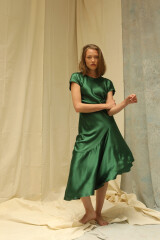 Silk dress for daughters wedding