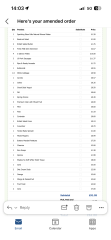 I've just found an 11 year old Asda groceries order email. The price of BUTTER!