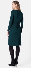 Breastfeeding-friendly wedding guest dress