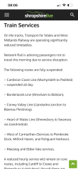Would you travel on the trains today? Please advise as I don’t use trains often.