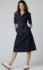 Help short and fat me find a business/business casual outfit