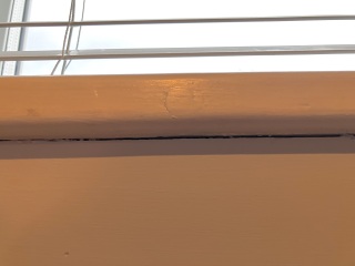 How to fill these gaps window in and out