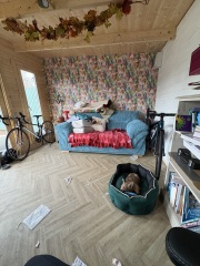 Home office - well built garden room or try and squeeze in to an extension