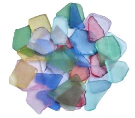 Glass tiles for the bathroom, but not any old glass tiles...??!?!?