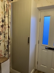 It’s boring but - shoe storage?