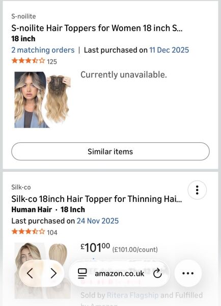 Anyone had experience with hair toppers? Come this way ...