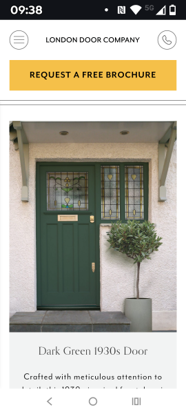 I think I'm forming an attachment to a door!!!