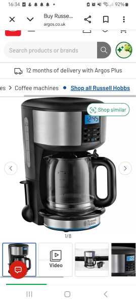 Drip coffee machine
