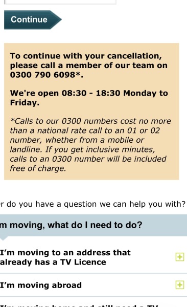 How to stop paying for my TV licence