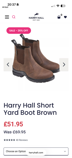 Yard/mucking out boots