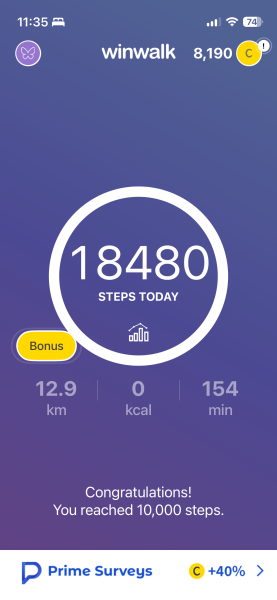 February 10k a day