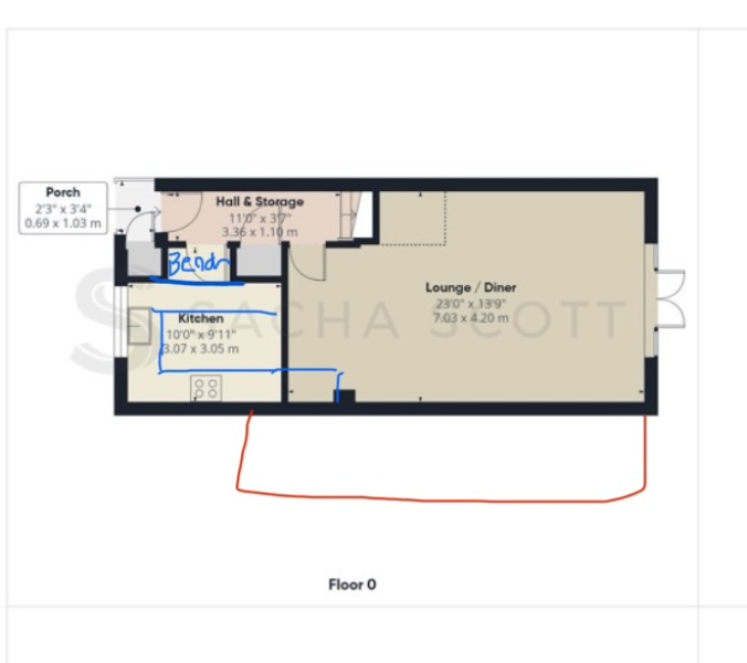 Help choosing between two houses – space vs location