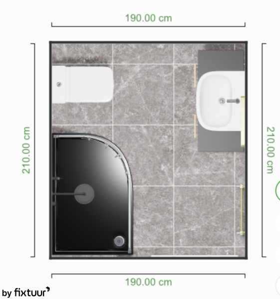 Tiny bathroom