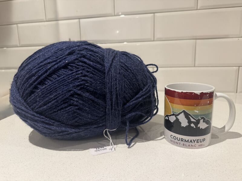 What can I knit with this huge ball of wool (I’m a beginner!)