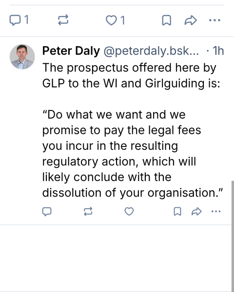 GLP v EHRC judgement - Thread 2