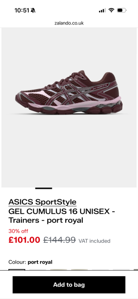 Help me decide on burgundy trainers