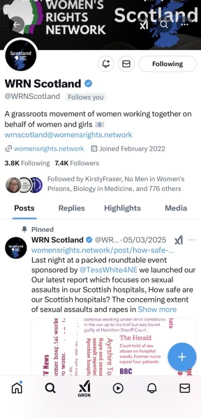 Women’s Rights Network imploding
