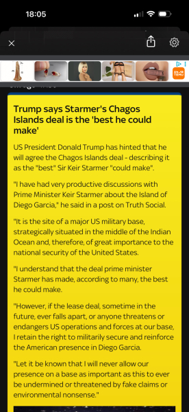 Thread 42 Starmer : Du drikker en kop te, og så tænker du lidt over alting