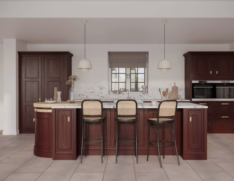 What colour sink with this kitchen colour way?