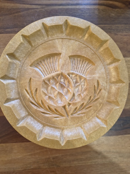 Shortbread mould in the oven or am I mad?