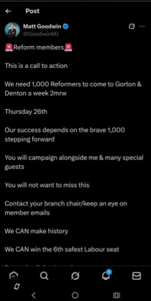 Importance of Gorton and Denton