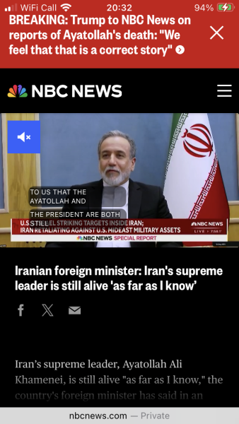 US strikes Iran