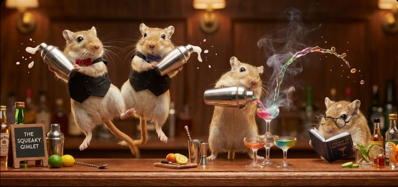 The Bluestocking Women’s Pub: Where Clever Women Sit and Think, While Gerbils Run the Bar.