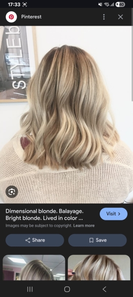 Blonde advice