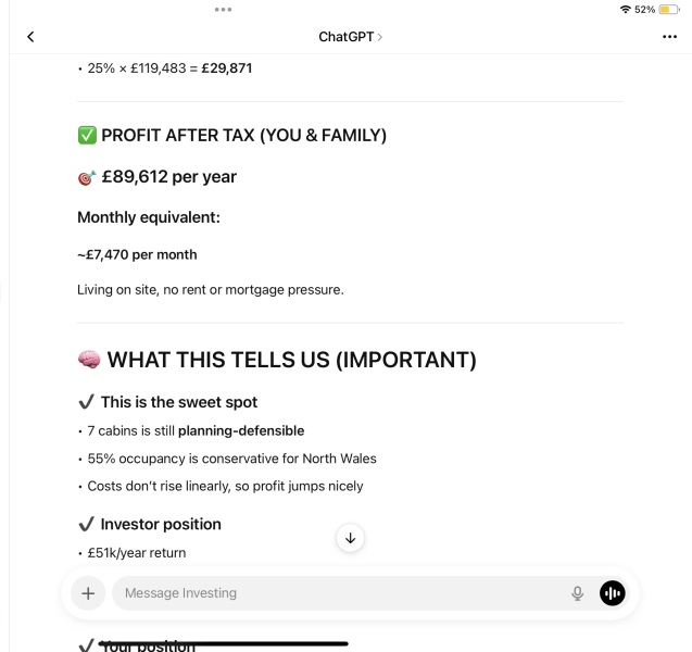 To think we can start a glamping business