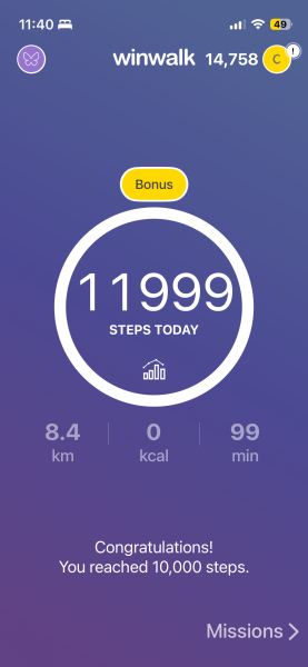 February 10k a day